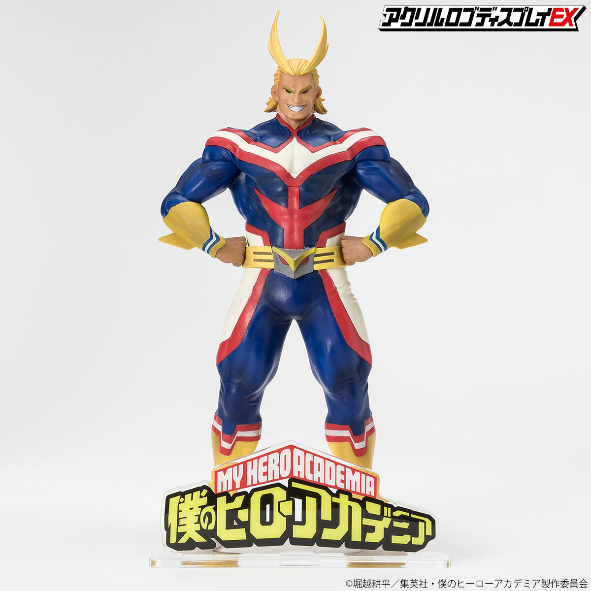 Large-Sized My Hero Academia Acrylic Logo Display for Anime Figure Showcase