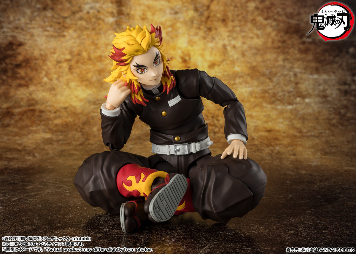 Preorder: SH Figuarts Demon Slayer Kyojuro Rengoku Action Figure