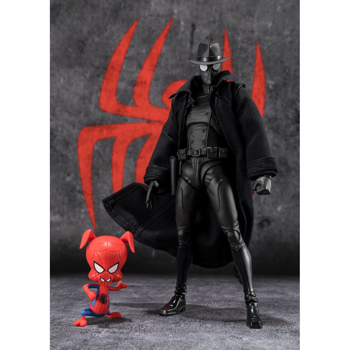 Pre-Order SH Figuarts Action Figures Set: Spider-Man Noir and Spider-Ham from Spider-Man: Across the Spider-Verse