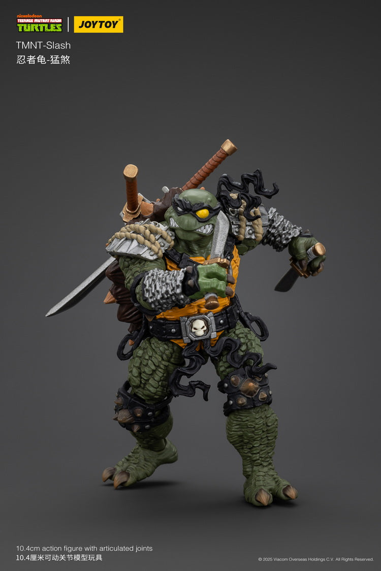 Pre - order JoyToy 1/18 Scale Teenage Mutant Ninja Turtles Slash Action Figure