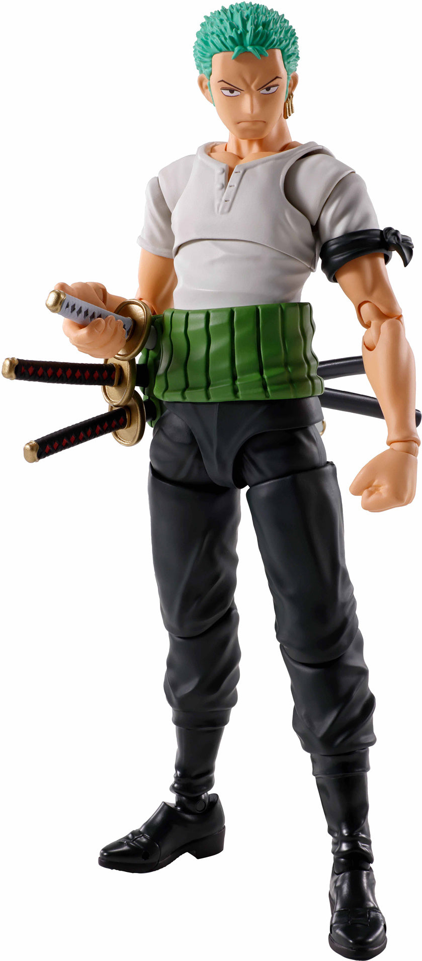 Pre - Order Bandai S.H.Figuarts Action Figure of Roronoa Zoro from 'One Piece' in the 'Romance Dawn' Saga
