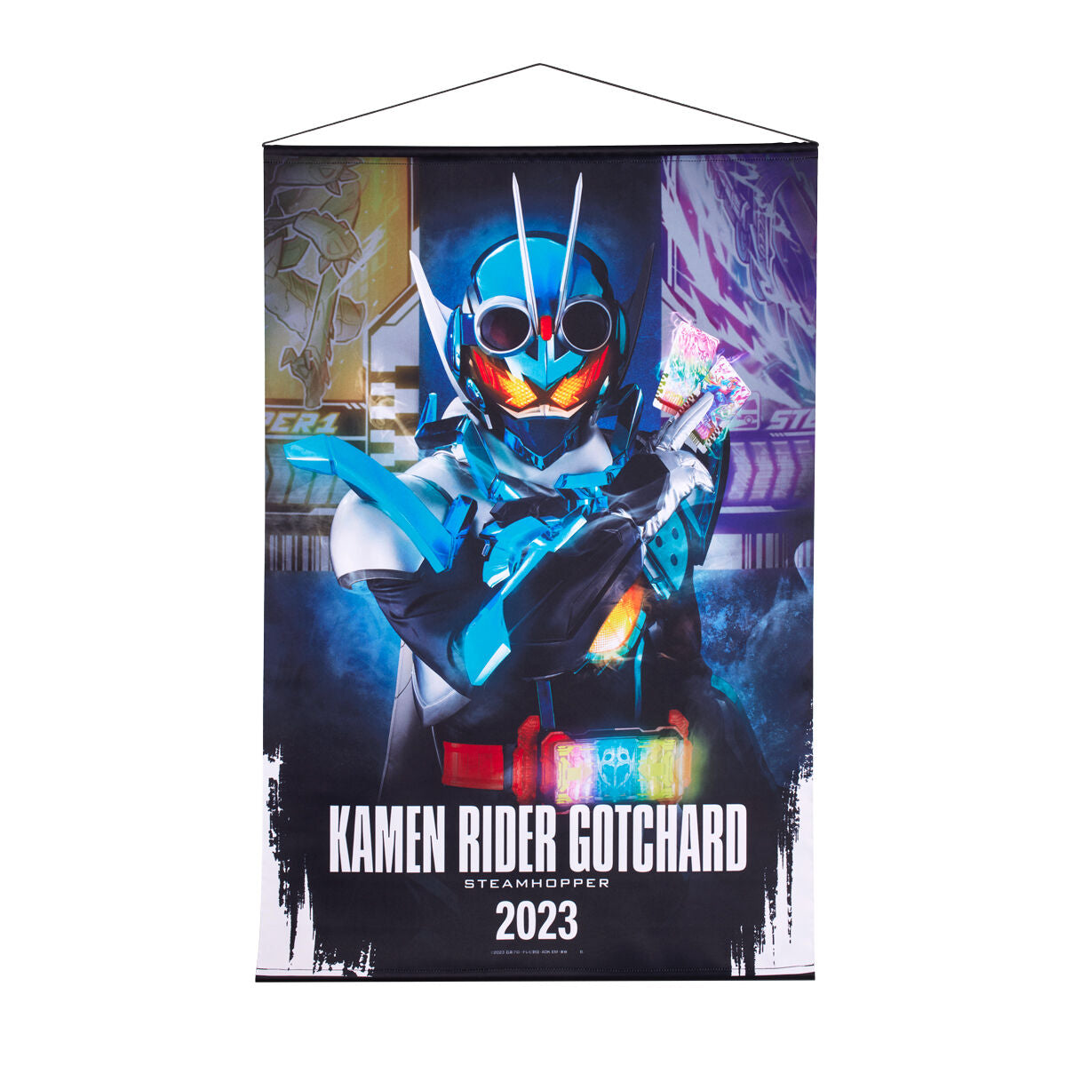 High - Quality Kamen Rider Gotchard Polyester Hanging Wall Tapestries for Decor