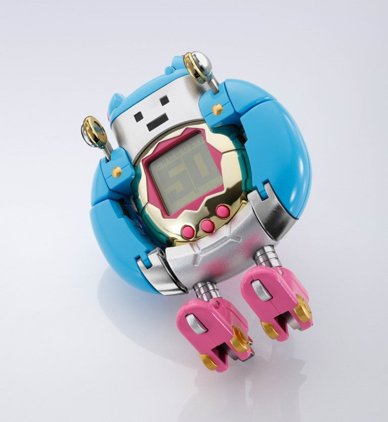 Pre - order: Exclusive Chogokin Tamagotchi Transforming Robot