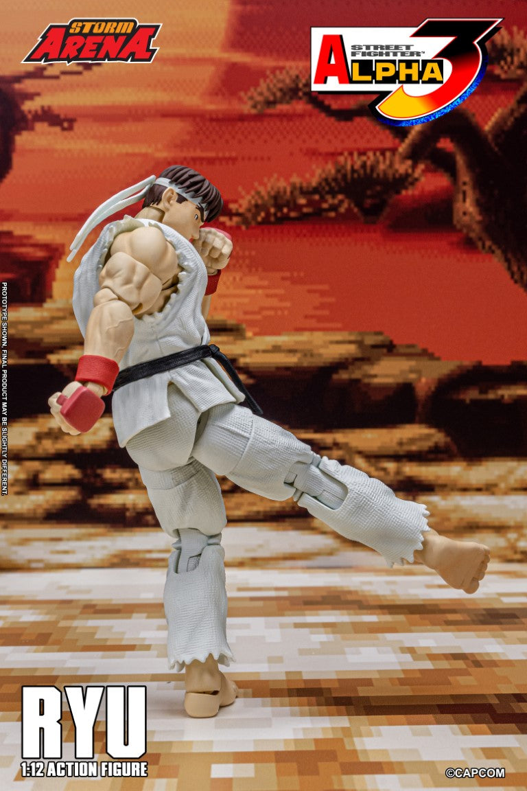 [PREORDER] 6-Inch Scale Storm Arena Ryu Action Figure - Street Fighter Zero 3