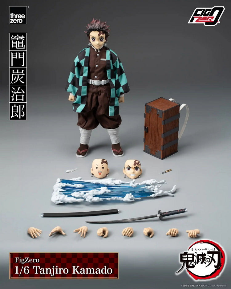 Preorder: 1/6 Scale Figzero Demon Slayer Tanjiro Kamado Action Figure