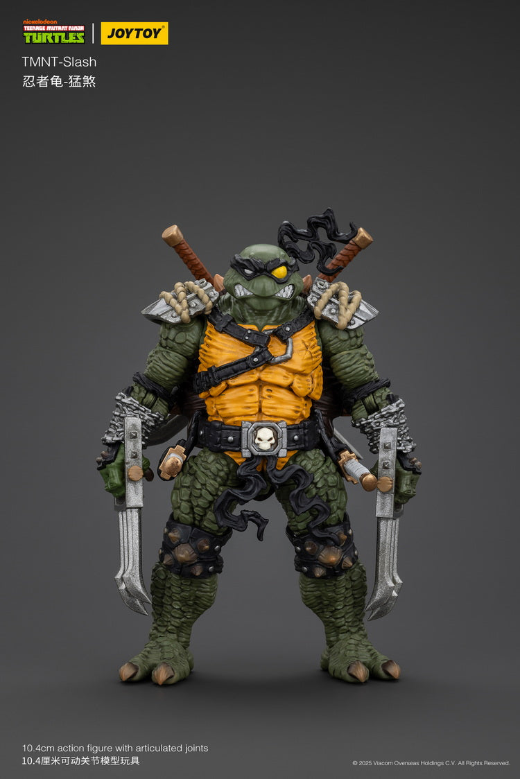 Pre - order JoyToy 1/18 Scale Teenage Mutant Ninja Turtles Slash Action Figure