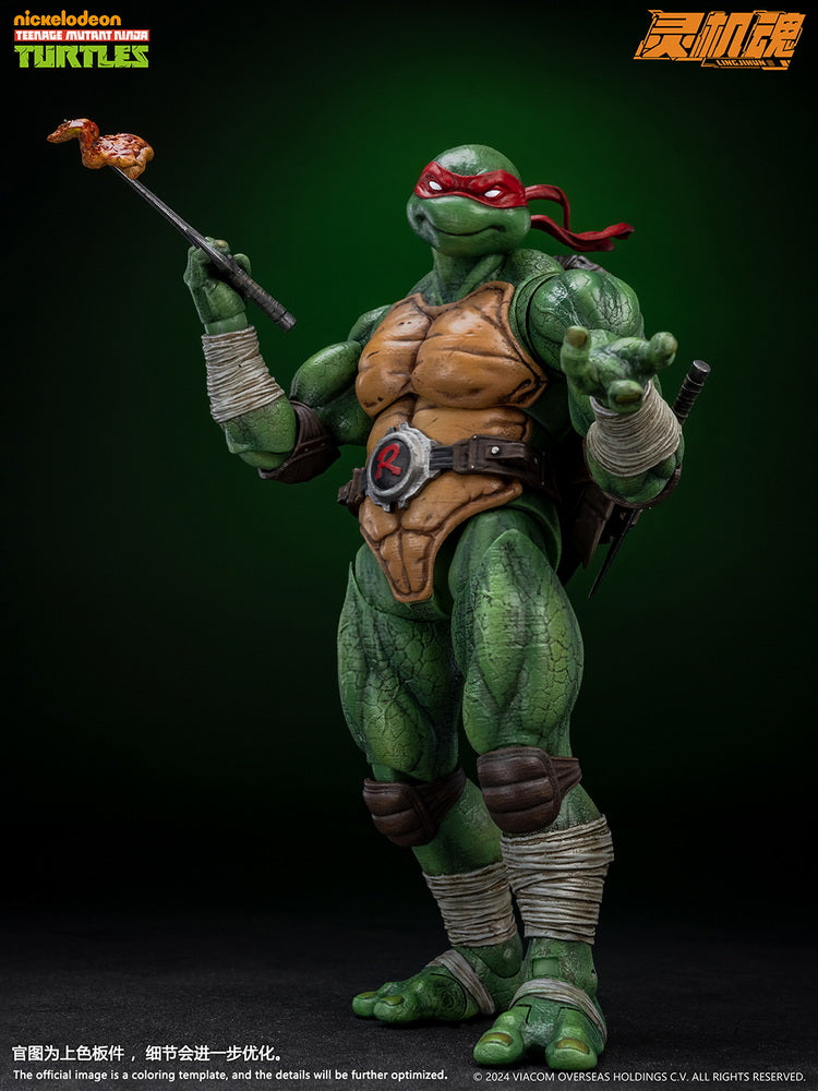 PREORDER - LINGJIHUN Realistic Raphael Action Figure from Ninja Turtles Series
