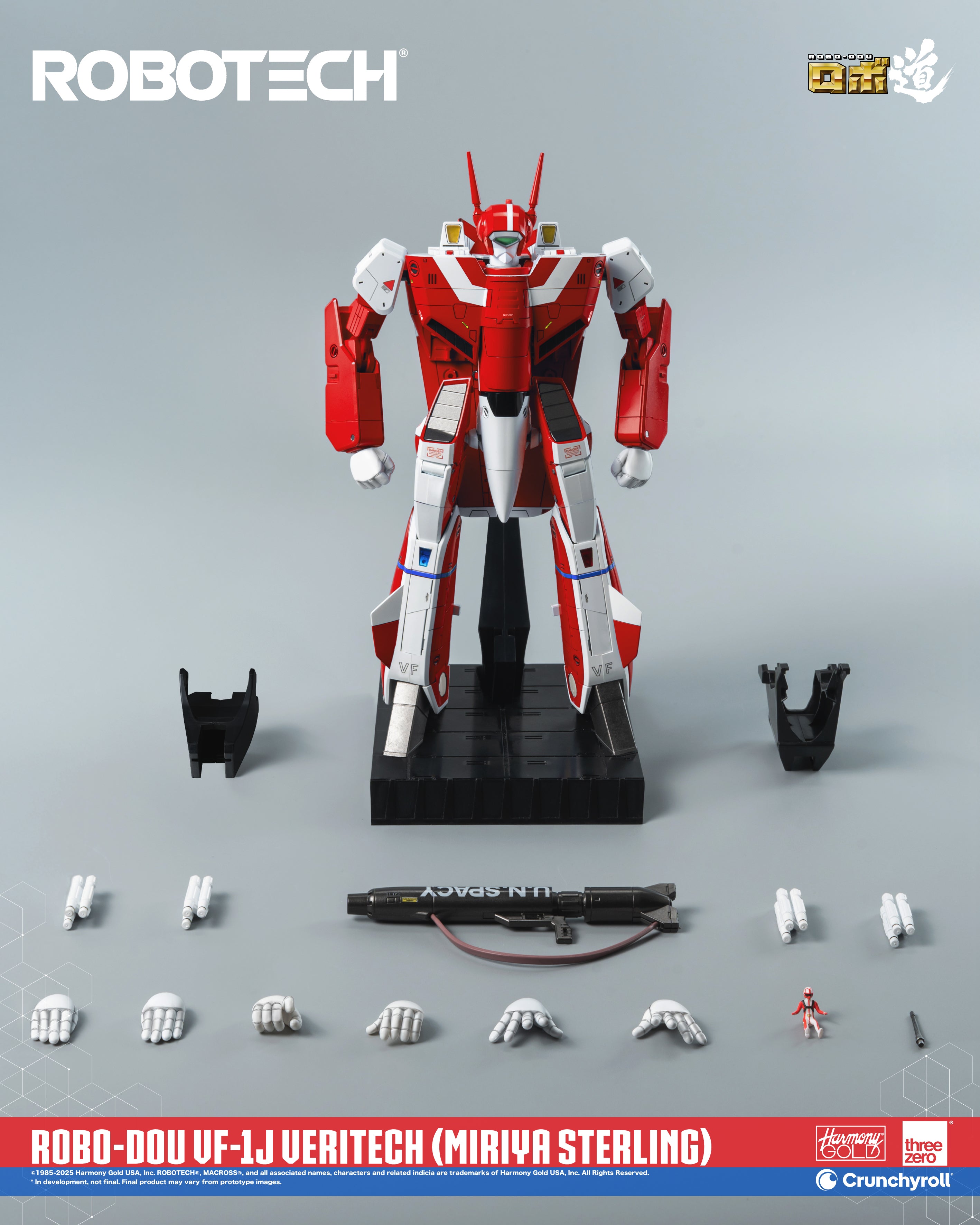 [Pre - order] High - Quality Collectible ROBO - DOU VF - 1J Veritech Figure Inspired by Miriya Sterling from ROBOTECH