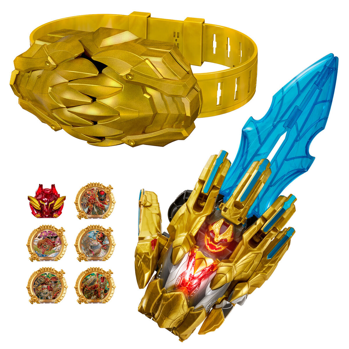 Preorder DX Tega Sword and Sentai Ring Set with 5 Rings
