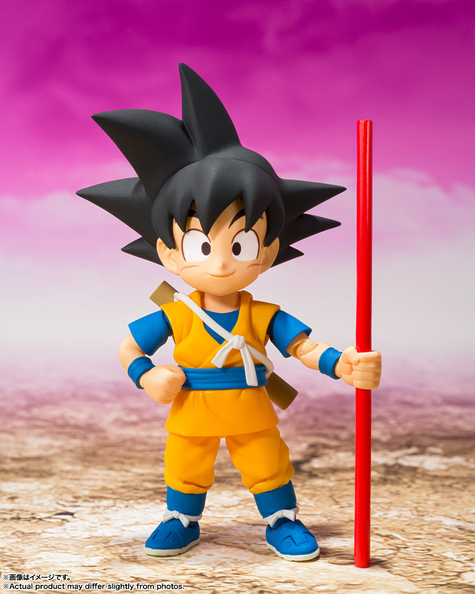 Mini SH Figuarts Son Goku from the New Daima Dragon Ball Series