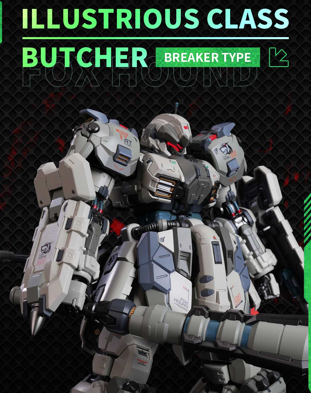 [PREORDER] MOSHOW Progenitor Fox Hound Butcher Breaker Type Illustrious Mecha