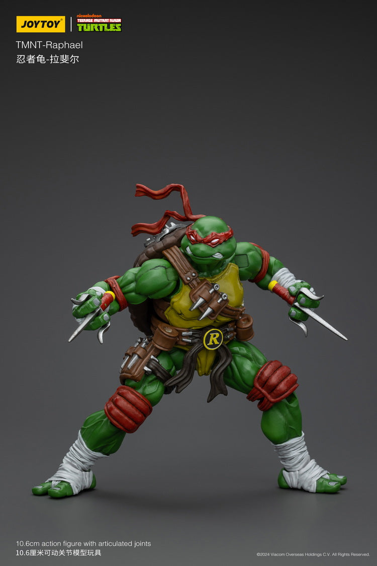 Preorder JoyToy 1/18 Scale Teenage Mutant Ninja Turtles Raphael Action Figure