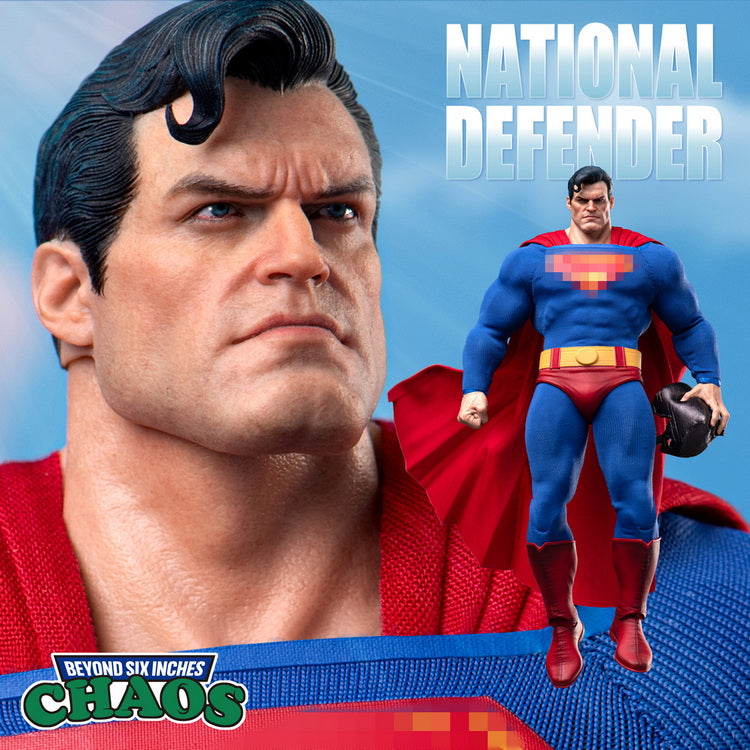 Pre - order: 1/12 Scale 6 - Inch National Defender Chaos Beyond Action Figure