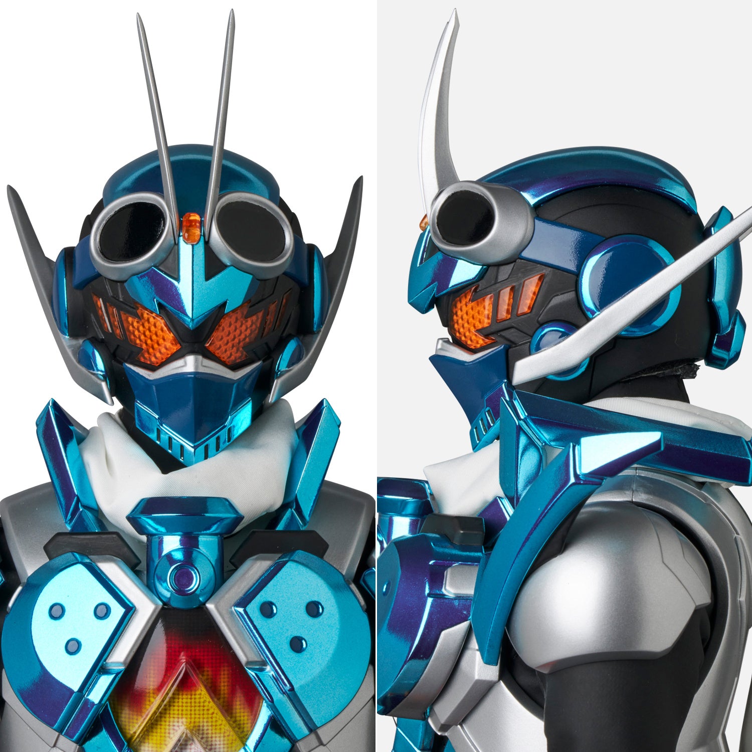 Pre - order RAH Genesis Action Figure of Kamen Rider Gotchard SteamHopper from 'Kamen Rider Gotchard'