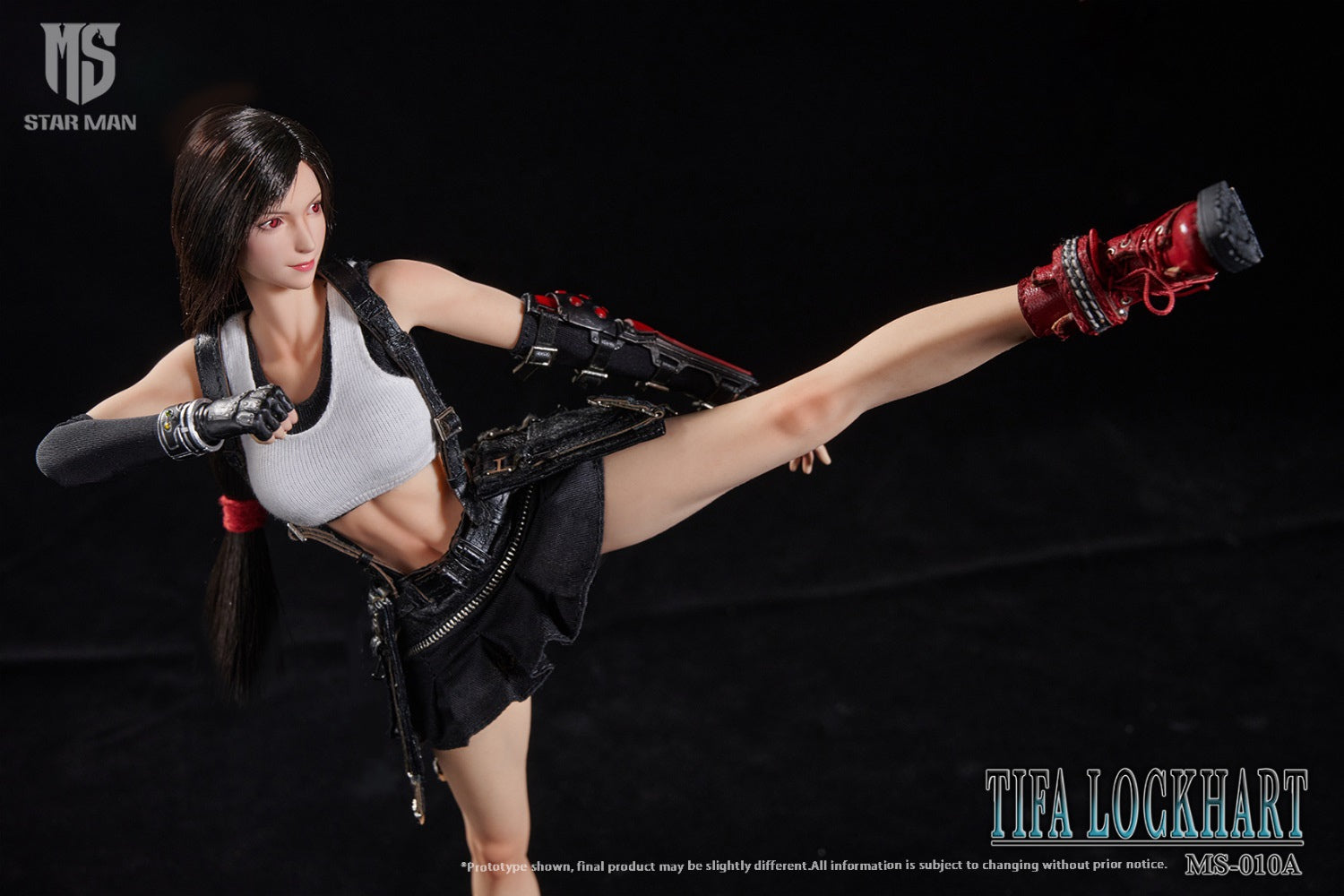 [PREORDER] Star Man MS-010A Realistic Tifa Lockhart Figure in White Tank Top
