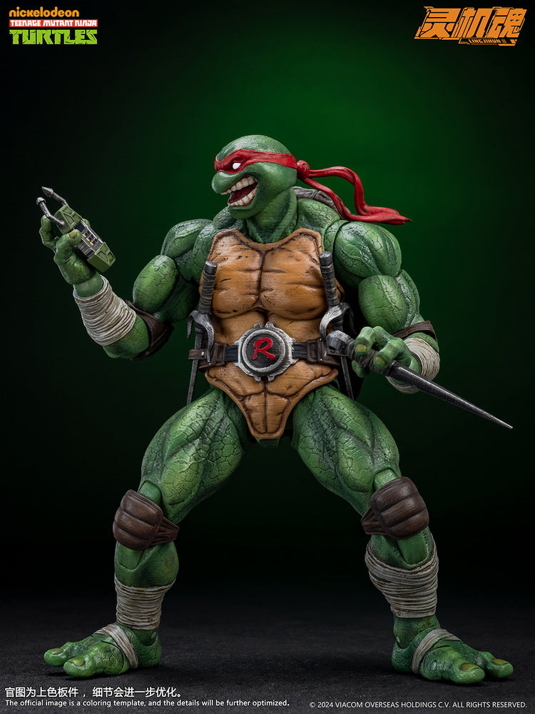 PREORDER - LINGJIHUN Realistic Raphael Action Figure from Ninja Turtles Series