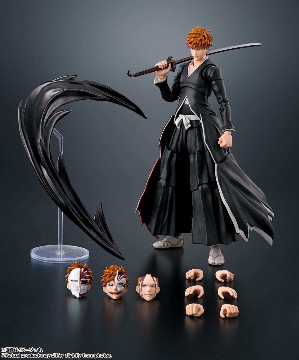 PREORDER: SH Figuarts Ichigo Kurosaki in Hollow Form - Getsugatensho Version
