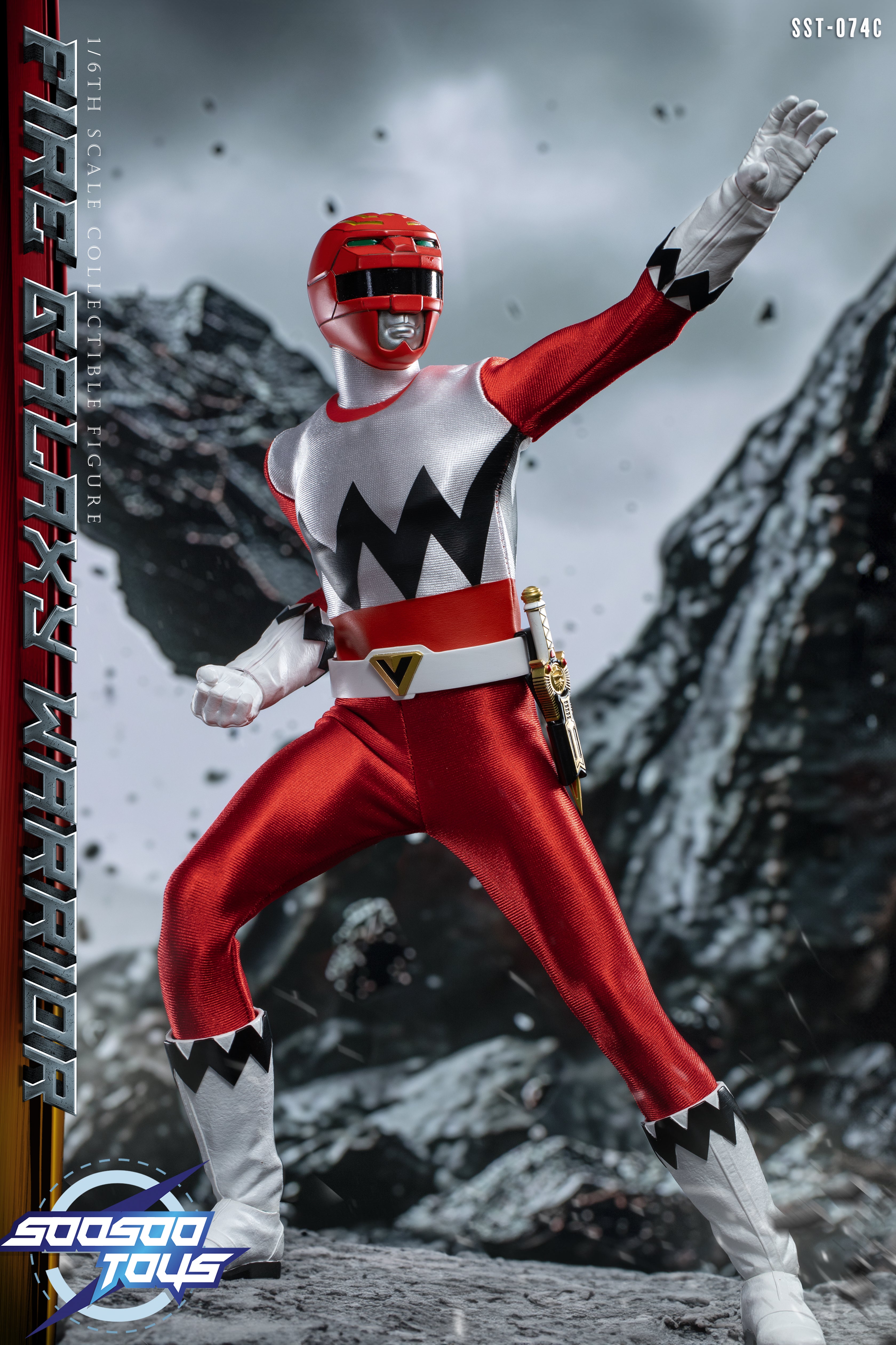 Preorder 1/6 Scale SST-074C Fire Galaxy Warrior Highly Articulated Action Figure