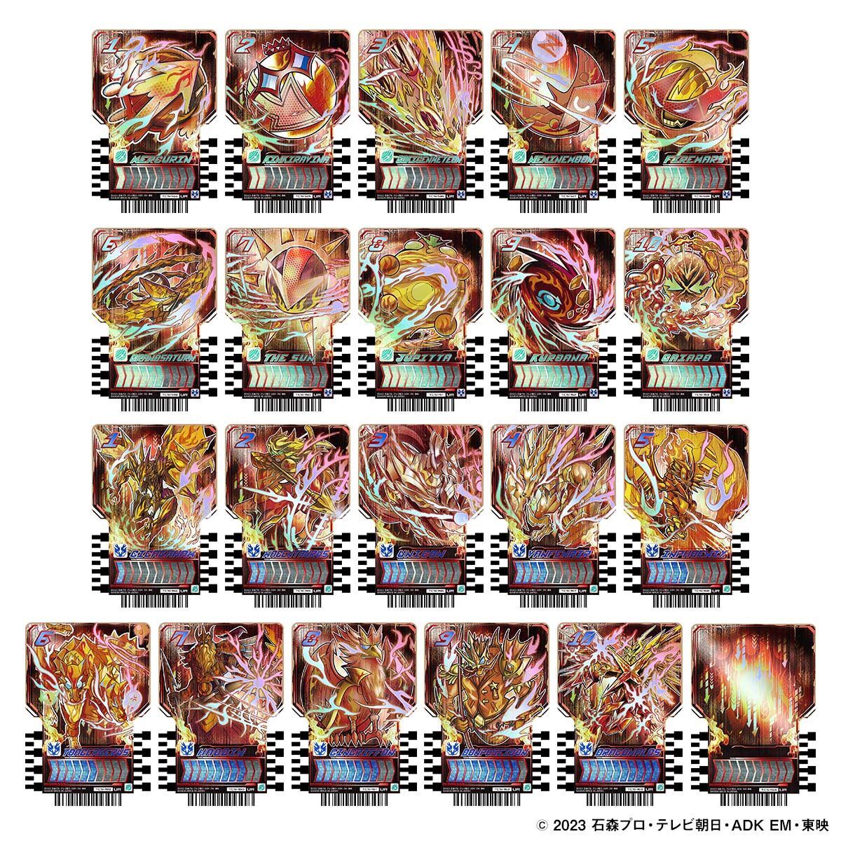 [Pre - order] Kamen Rider Gotchard Daybreak Collectible Set: Daybreak Gotcha File and Daybreak Chemy Trading Cards