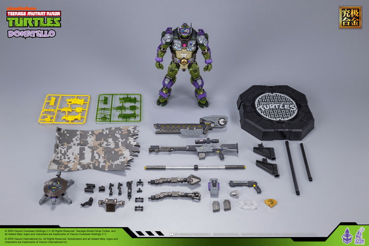 Heatboys TMNT HB0015 Donatello Mecha with Innovative Shell - Ejecting Sniper