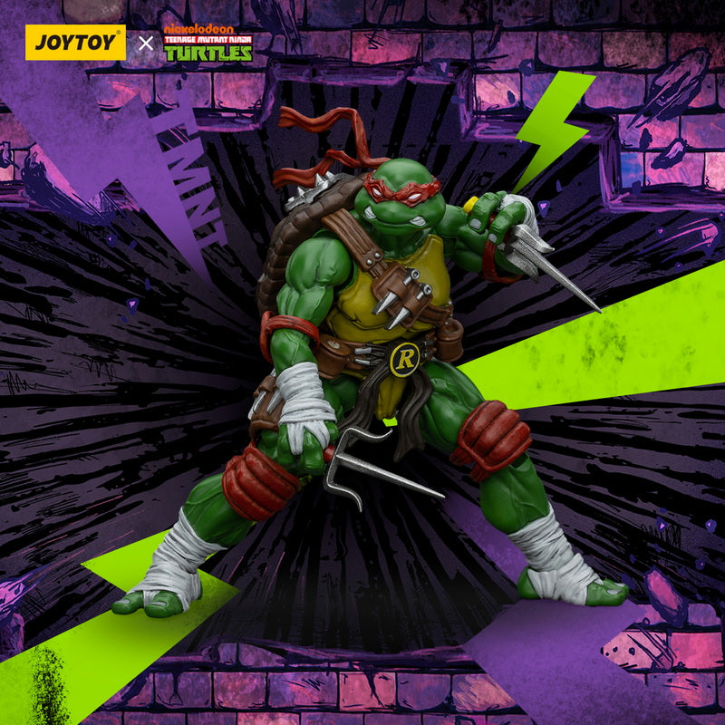 Preorder JoyToy 1/18 Scale Teenage Mutant Ninja Turtles Raphael Action Figure