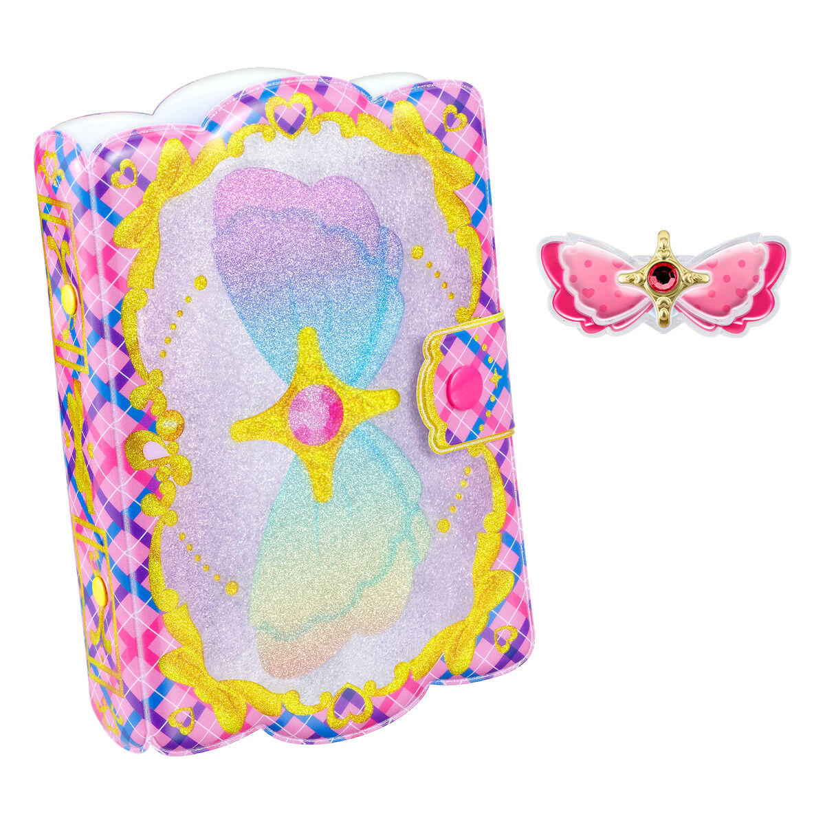 Collectible Kirarun Glittery Ribbon Notebook for Idol Precure Fans