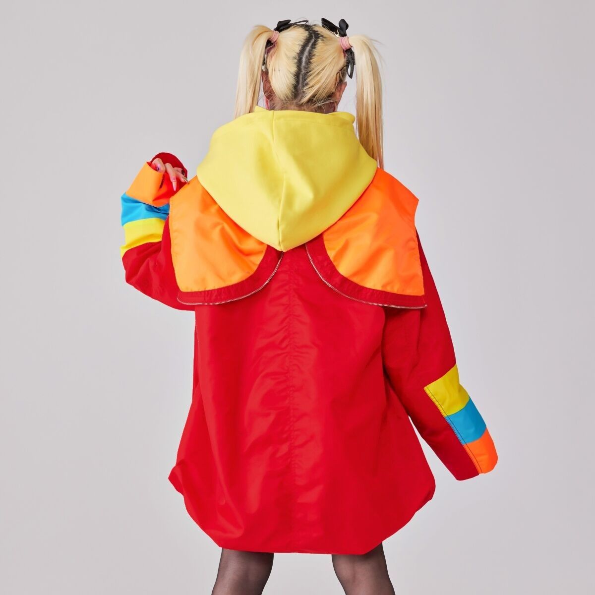 Oversized 100% Nylon Kamen Rider Gavv Shouma Jacket in 2 Colors