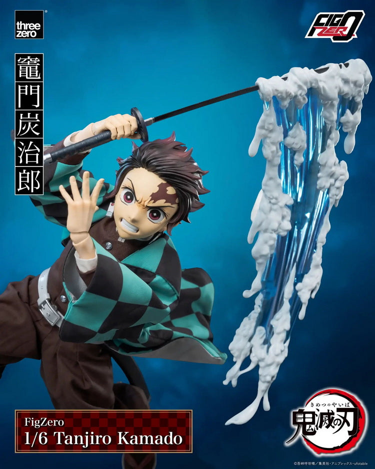 Preorder: 1/6 Scale Figzero Demon Slayer Tanjiro Kamado Action Figure