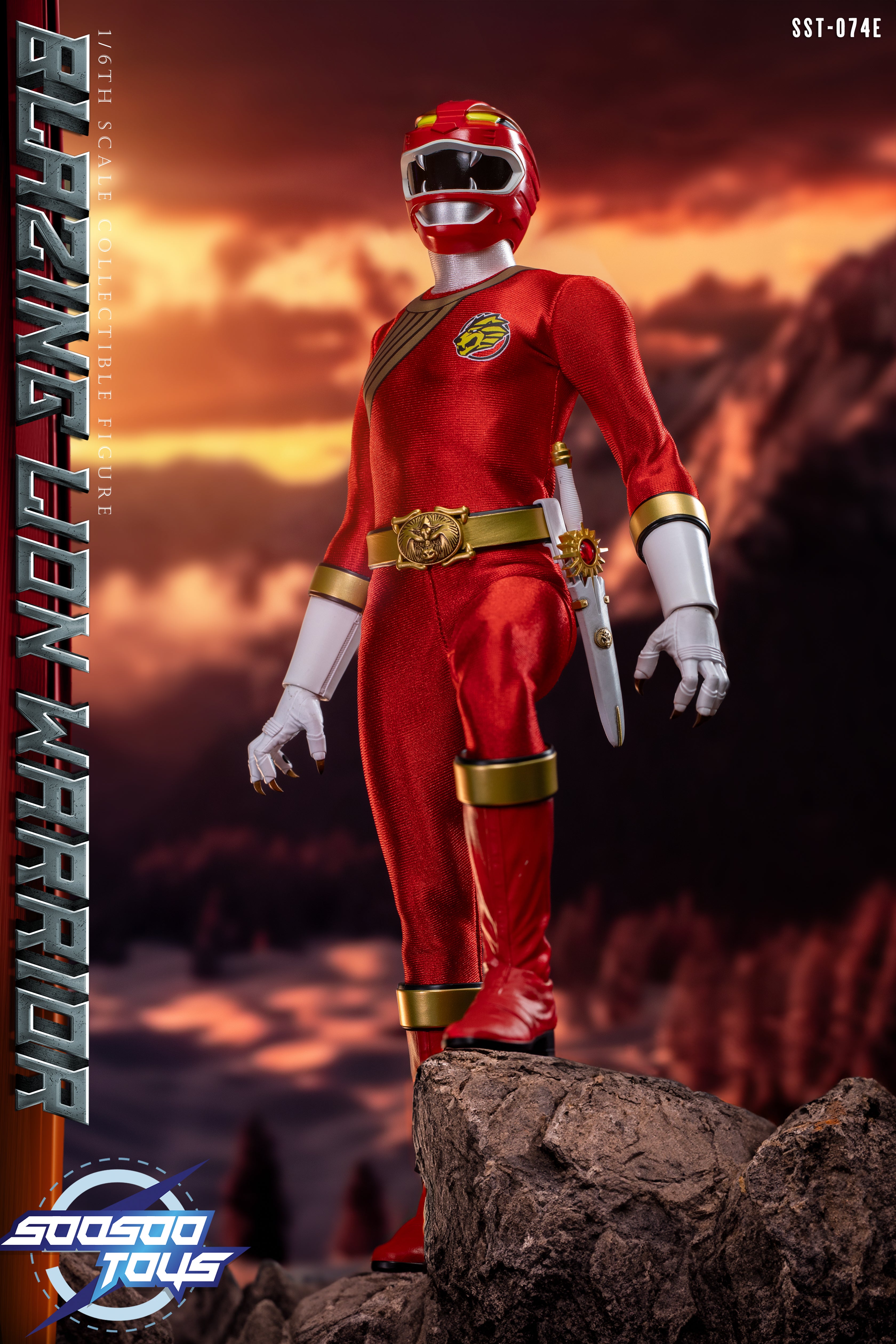 Preorder 1/6 Scale Blazing Lion Warrior SST - 074E Action Figure