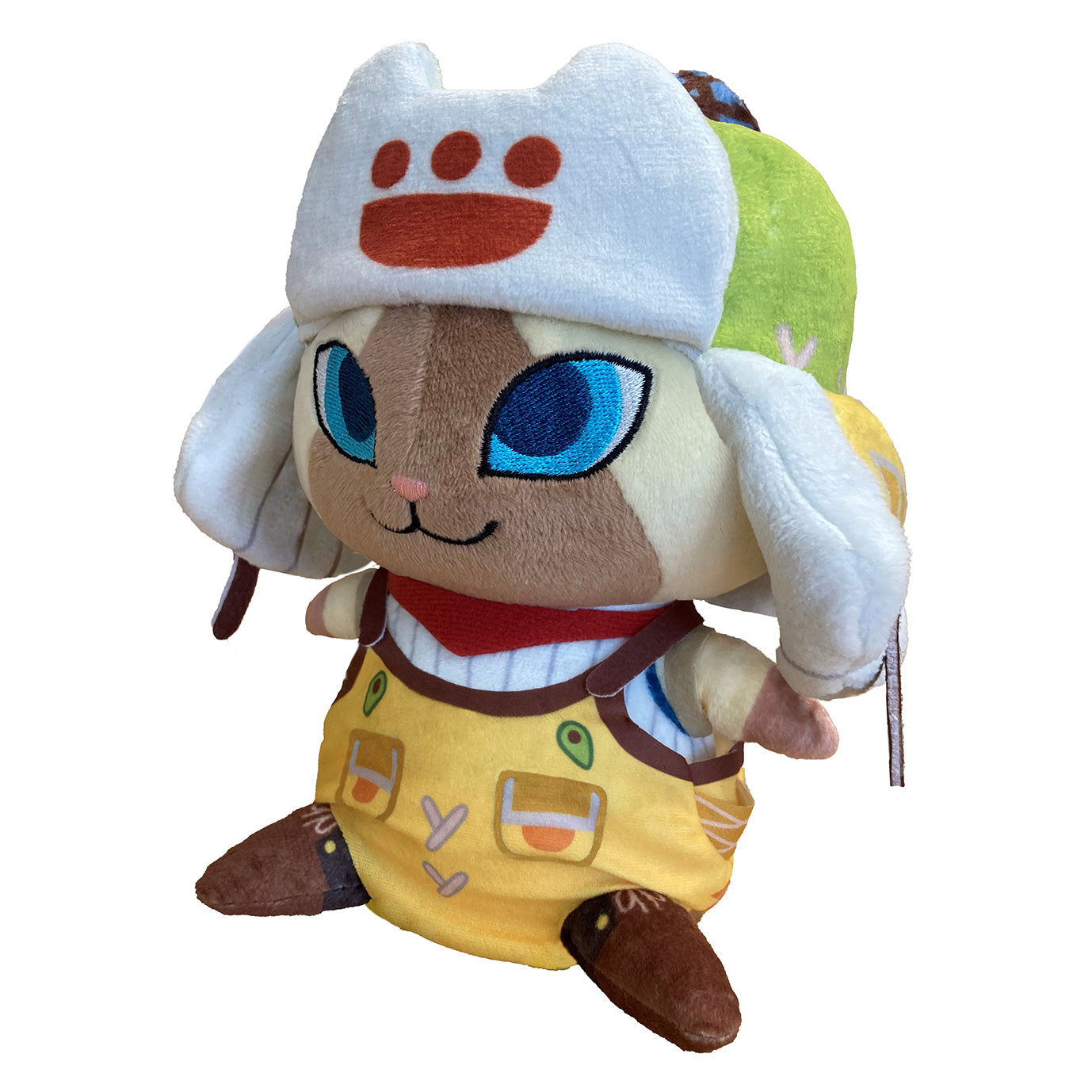 Pre - order Palico Character Chibi Plush Toy from Monster Hunter Wilds