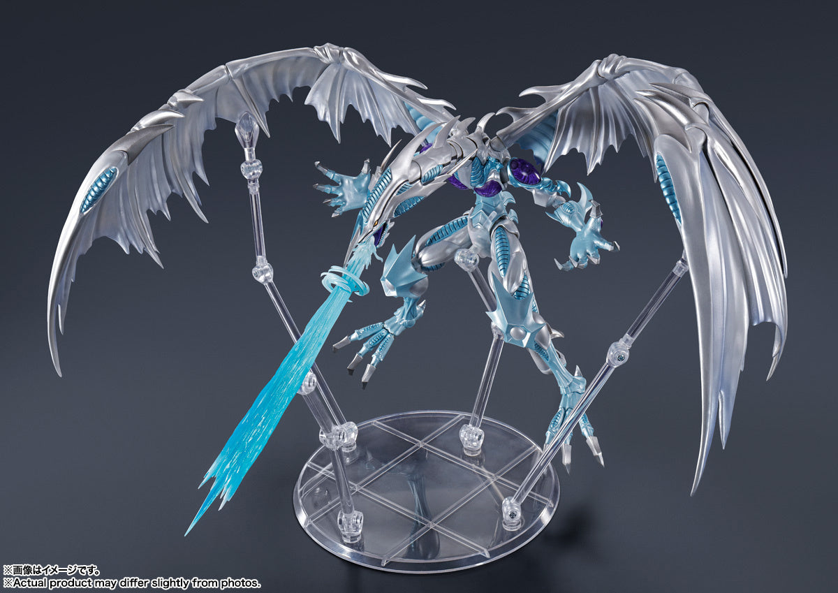 [Pre - Order] Yu - Gi - Oh! 5D's Collectible S.H. MonsterArts Stardust Dragon Action Figure