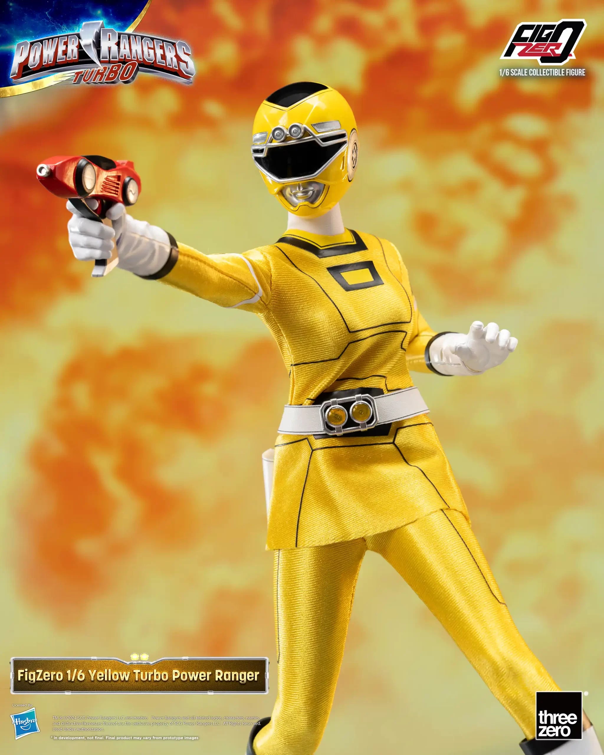 FigZero 1/6 Scale Pre-order Yellow Turbo Ranger - Power Rangers Turbo Figure