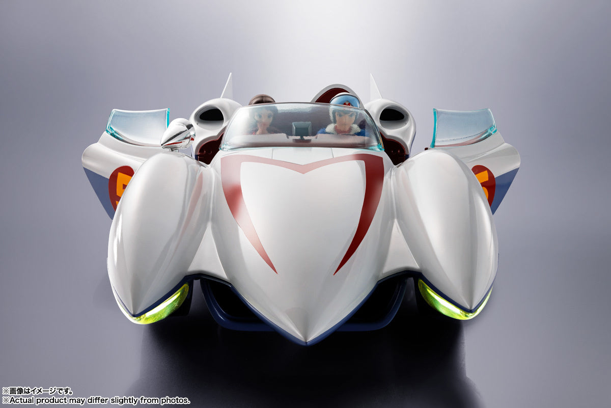 Pre - order: Bandai Chogokin Mach Five from Speed Racer with Special Features