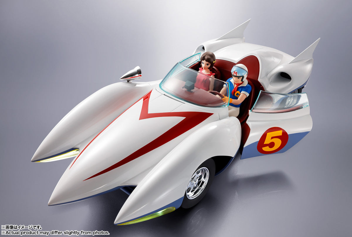 Pre - order: Bandai Chogokin Mach Five from Speed Racer with Special Features