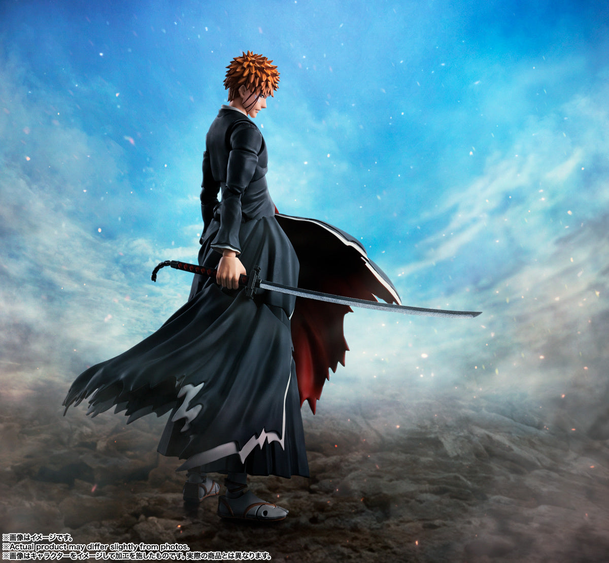 PREORDER: SH Figuarts Ichigo Kurosaki in Hollow Form - Getsugatensho Version