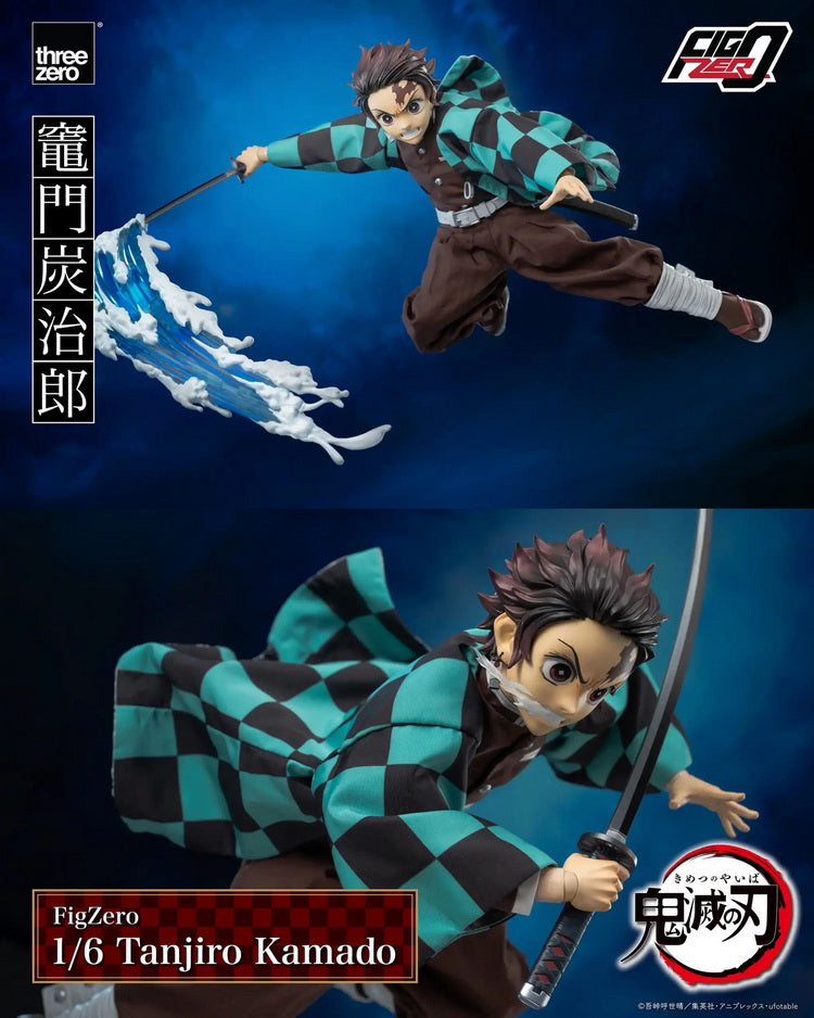 Preorder: 1/6 Scale Figzero Demon Slayer Tanjiro Kamado Action Figure