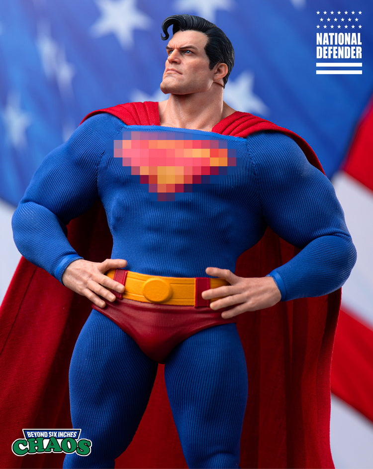 Pre - order: 1/12 Scale 6 - Inch National Defender Chaos Beyond Action Figure