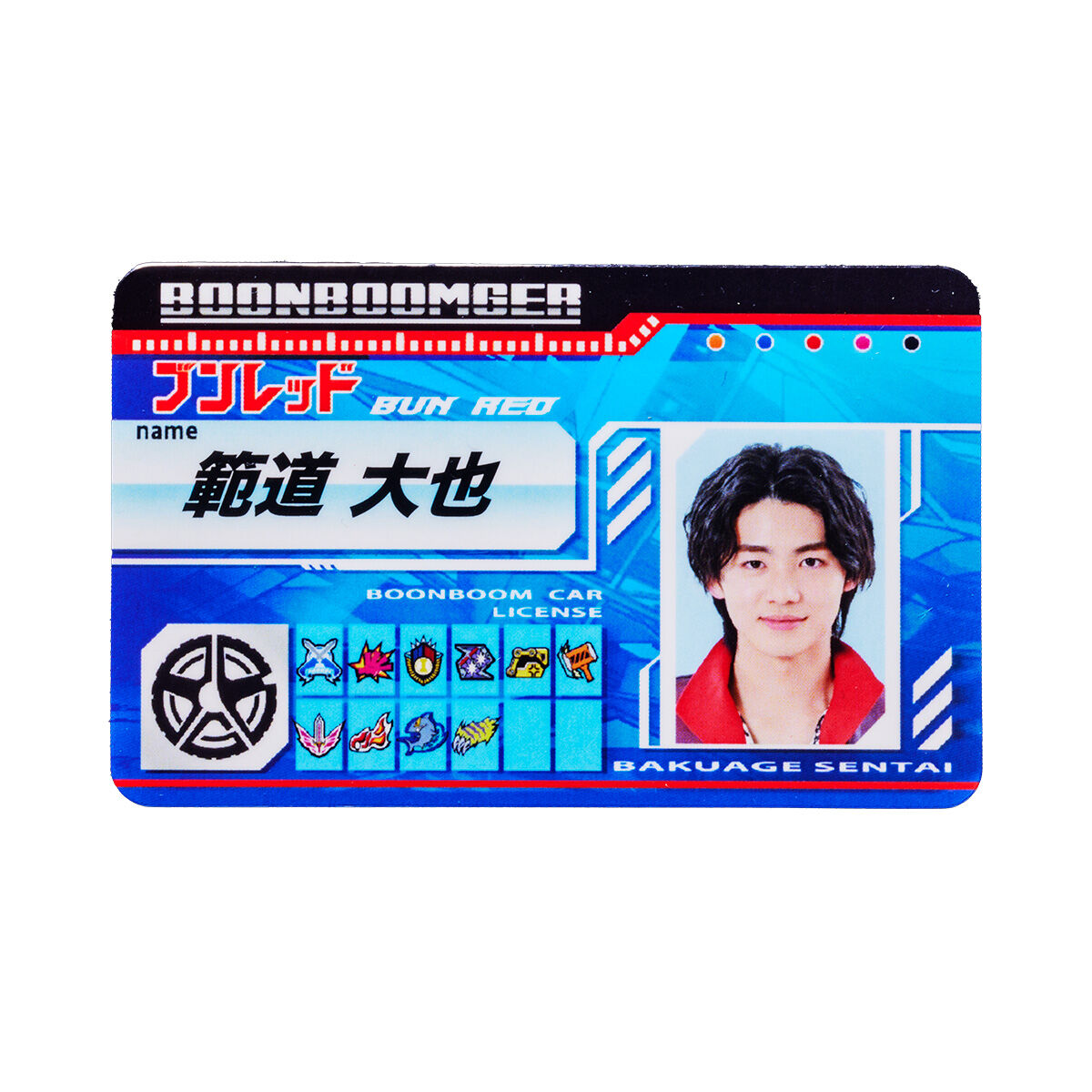 BoonBoomger PIICA License Card with Clear Storage Case