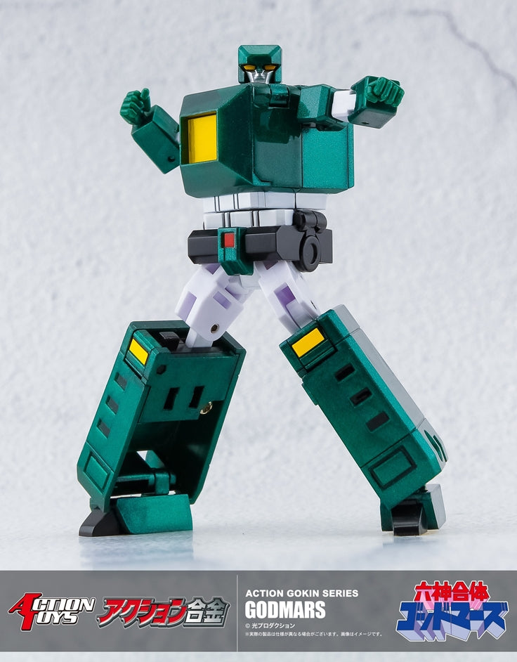 Pre - order Die - cast Action Gokin Godmars Set