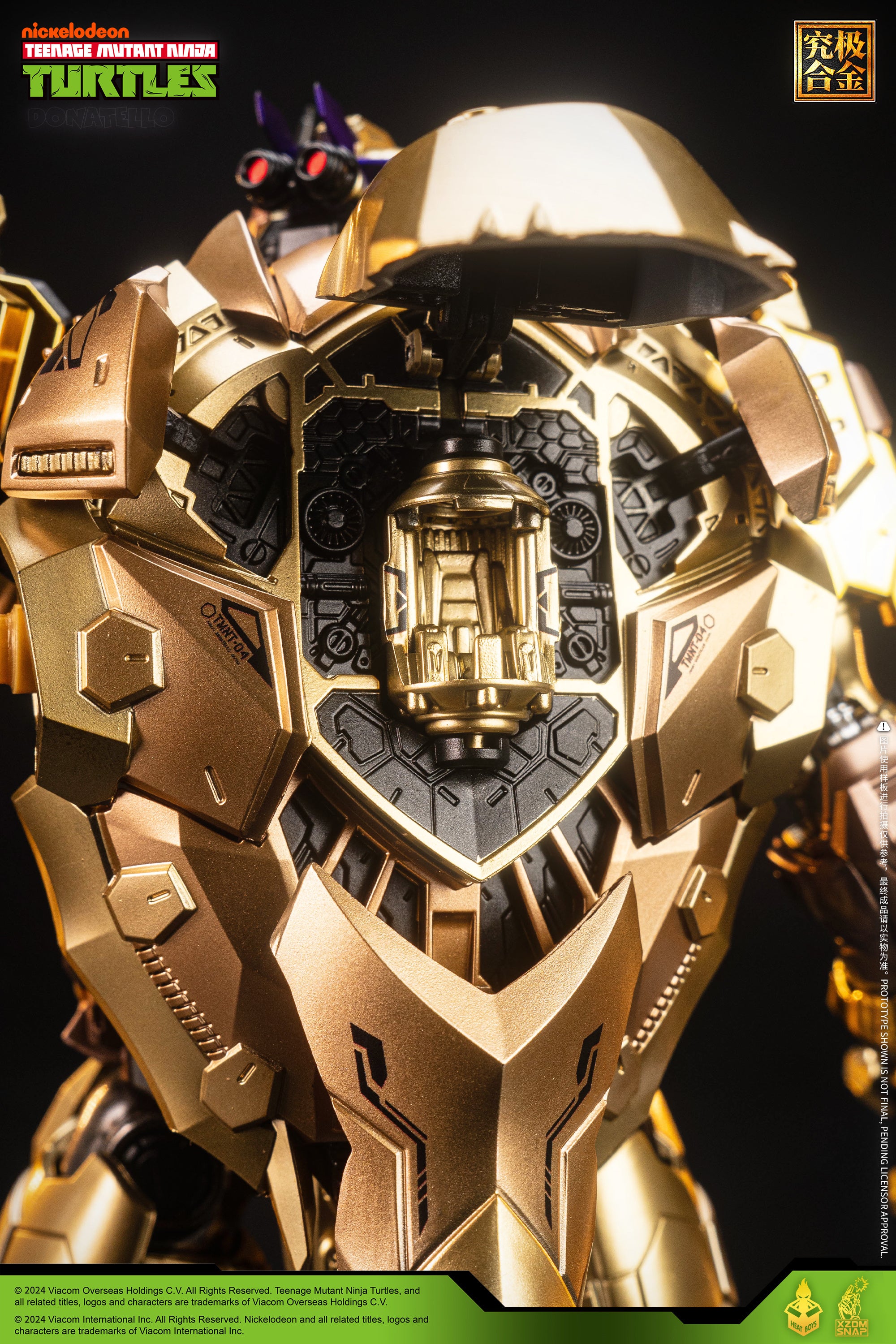 Heatboys TMNT HB0093 Golden Edition Donatello Mecha