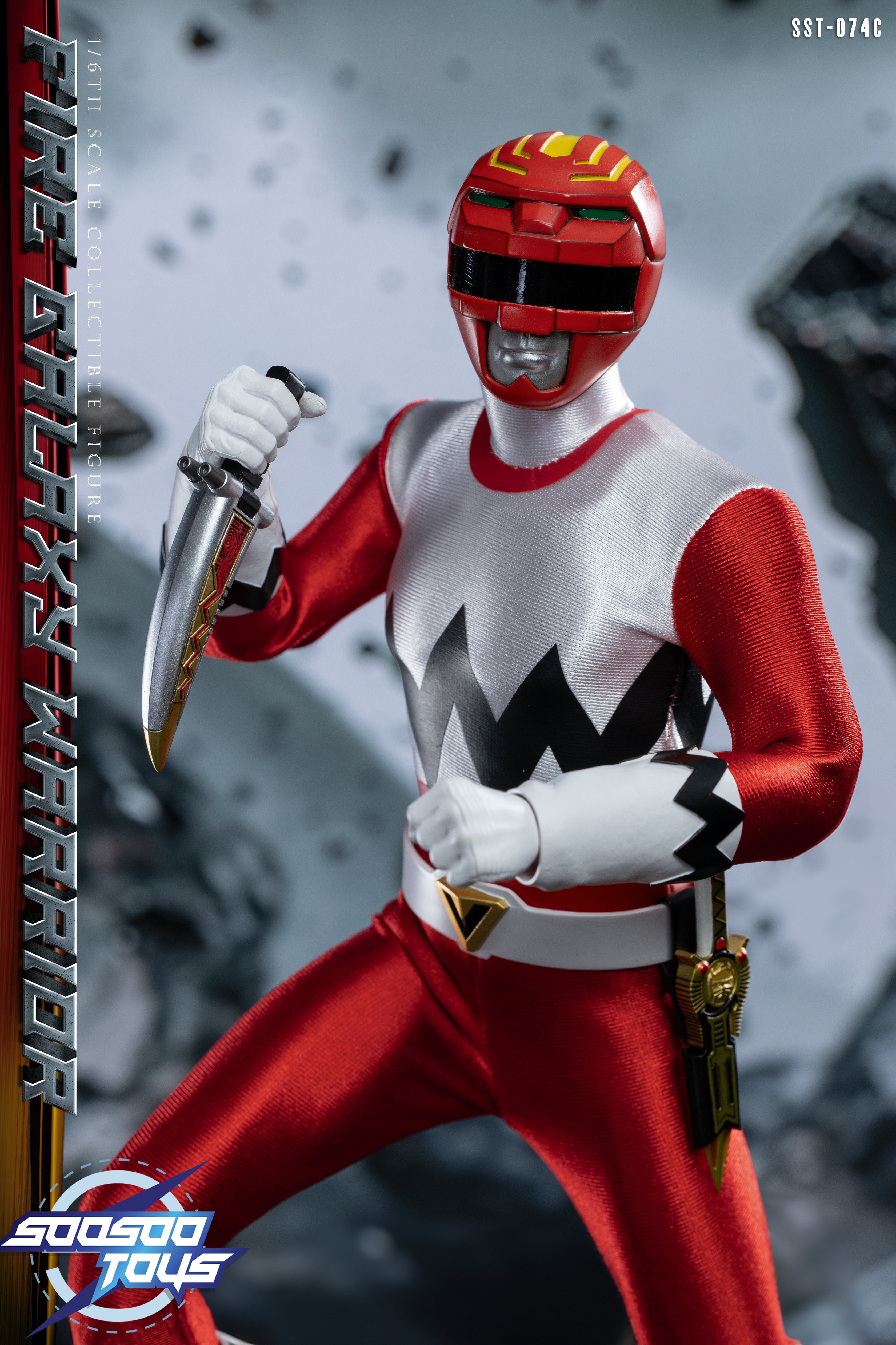 Preorder 1/6 Scale SST-074C Fire Galaxy Warrior Highly Articulated Action Figure
