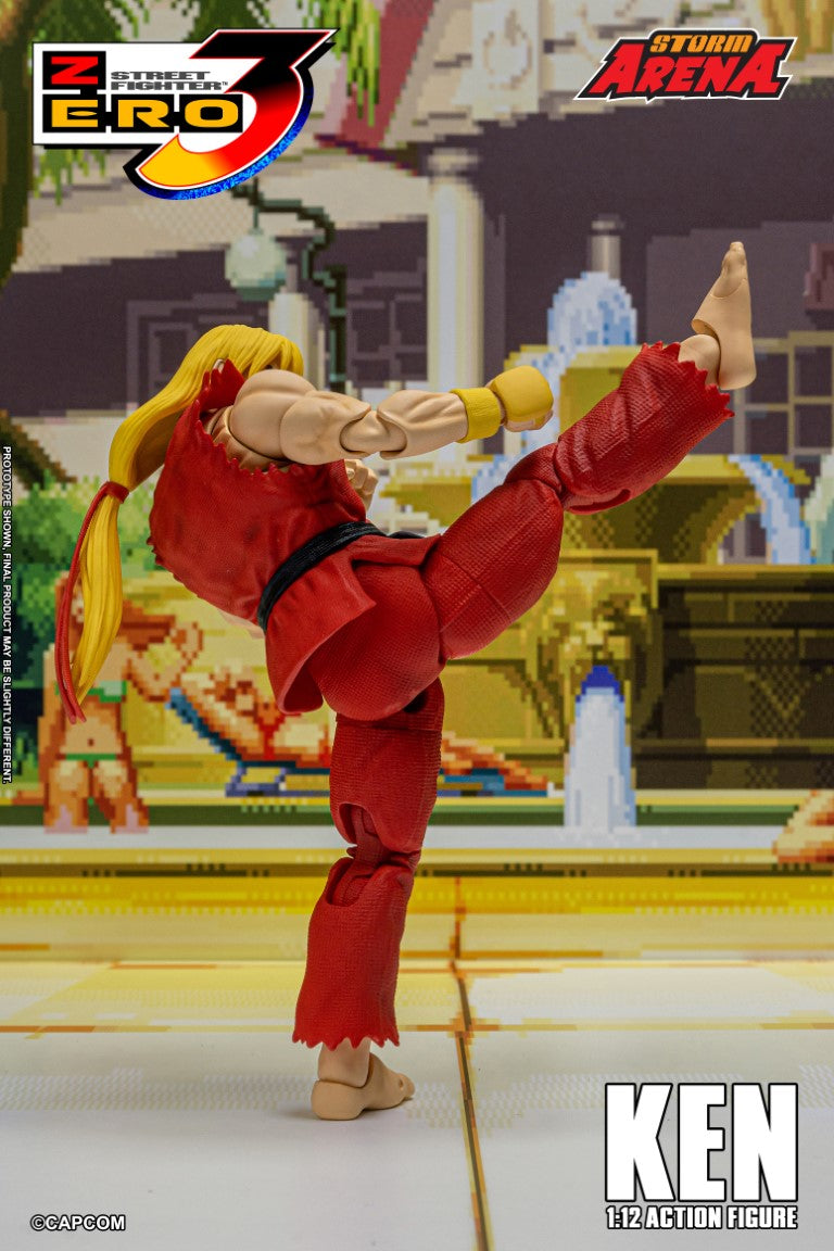 Pre - order Collectible Street Fighter Zero 3 Action Figure of Storm Arena Ken