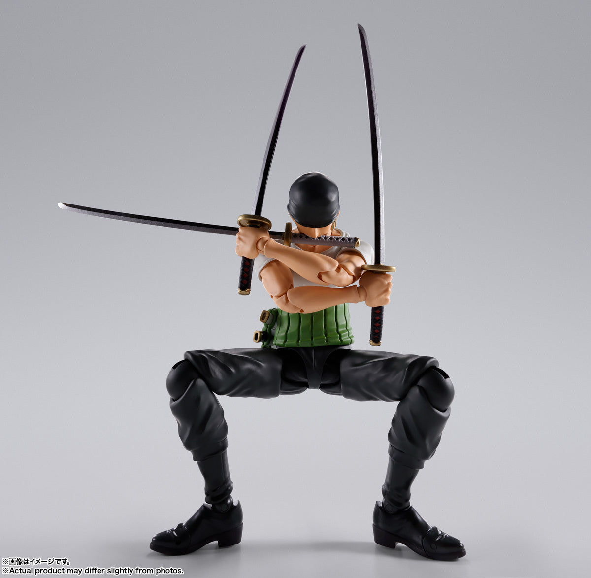 Pre - Order Bandai S.H.Figuarts Action Figure of Roronoa Zoro from 'One Piece' in the 'Romance Dawn' Saga
