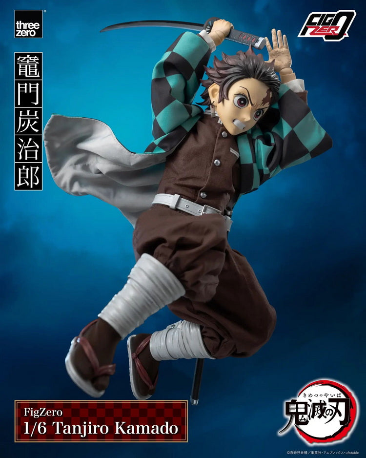 Preorder: 1/6 Scale Figzero Demon Slayer Tanjiro Kamado Action Figure