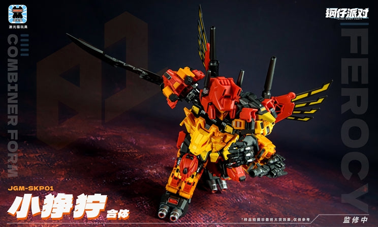 JGM-SKP01 Ferocious Steel Kitty Party Transforming Chibi Robot Set