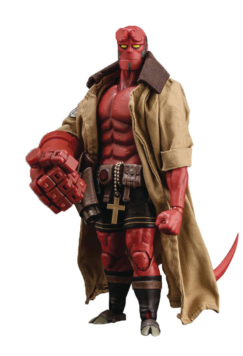 1/12 Scale 30th Anniversary Hellboy Action Figure by 1000toys