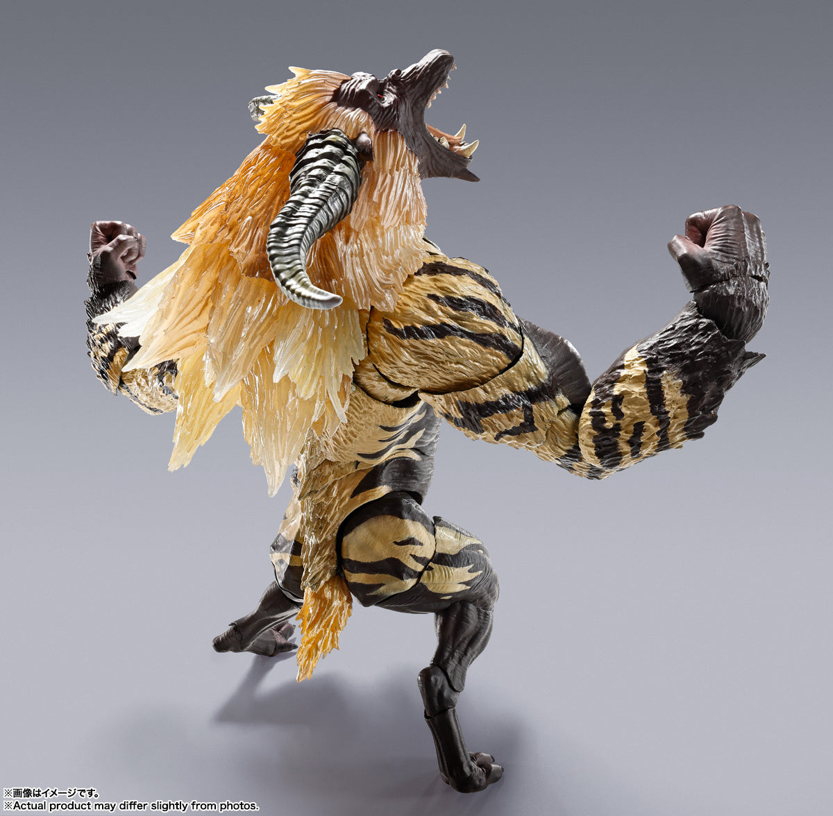 Bandai SH MonsterArts Action Figure - Fierce Rajang from Monster Hunter