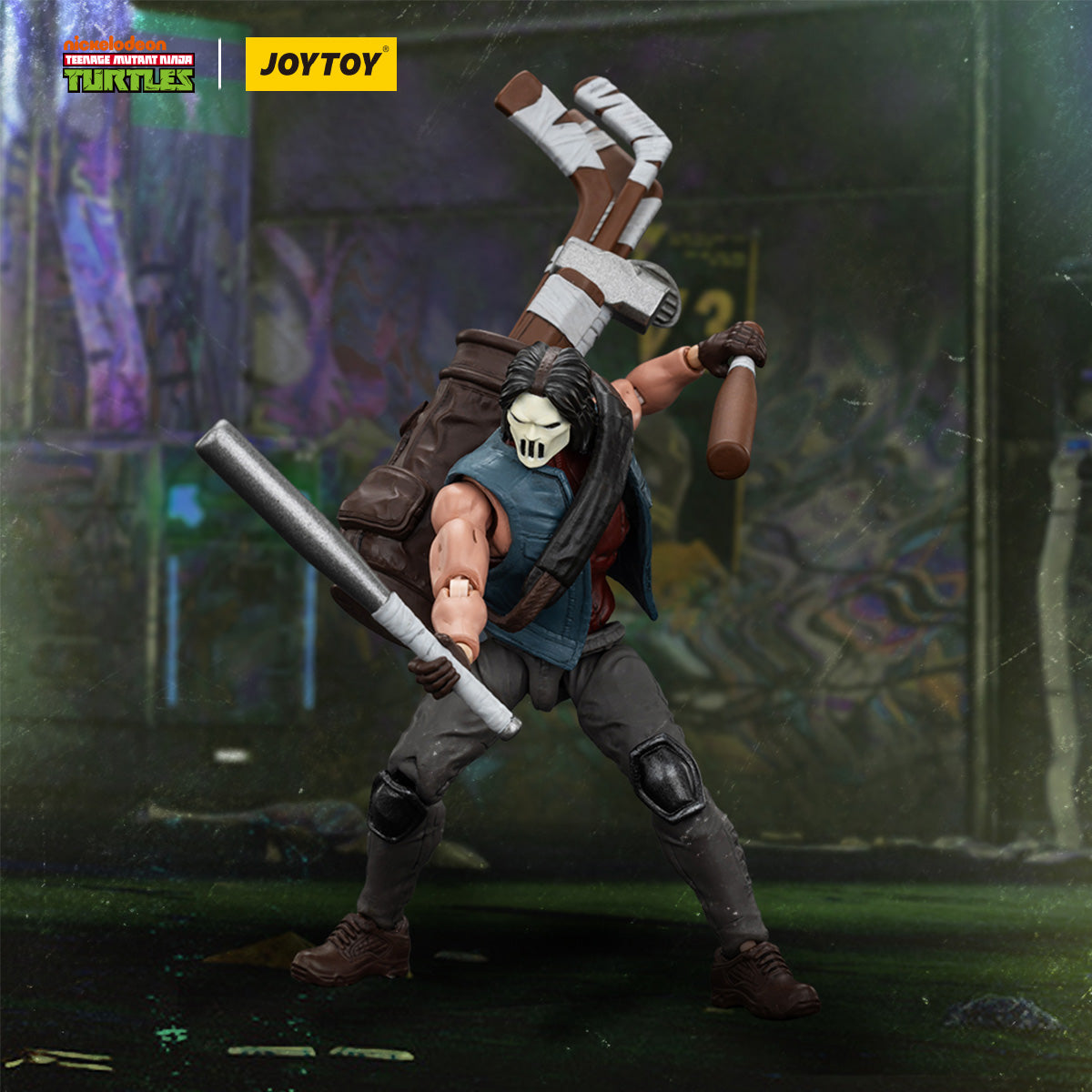 [Pre - order] JoyToy Teenage Mutant Ninja Turtles Casey Jones 1/18 Scale Collectible Action Figure