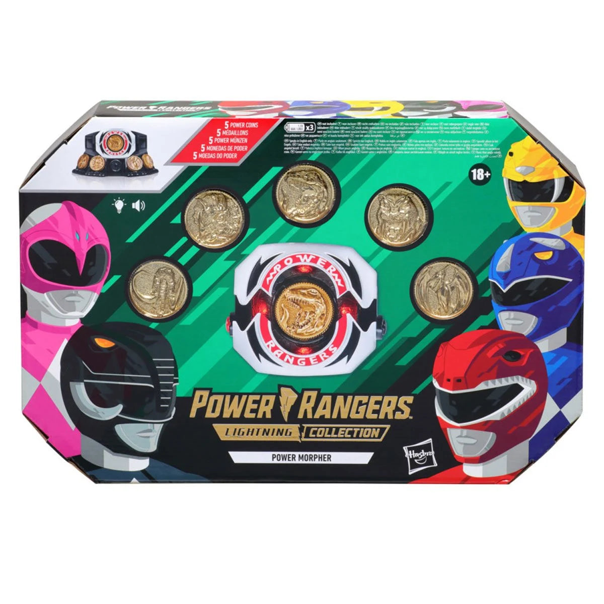 Power Rangers Lightning Collection Premium Mighty Morphin Power Morpher Set
