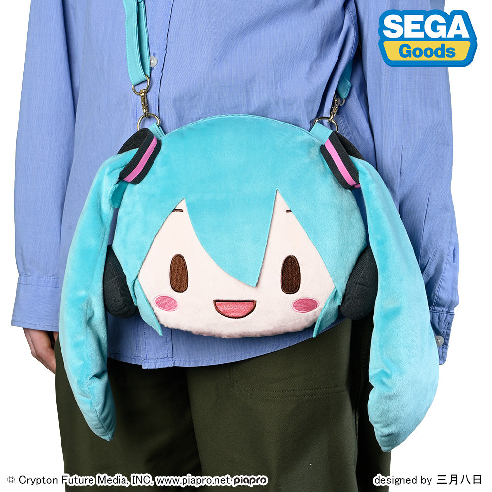 Pre - order Fuwa Petit Fashionable Shoulder Bag with Hatsune Miku Face Design
